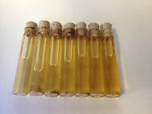 Vials Side View