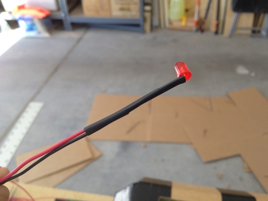 HAMMER LED with Heat-Shrink Tube and Leads HAMMER LED with Heat-Shrink Tube and Leads
