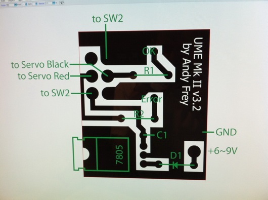 UME Mk II PCB Diagram UME Mk II PCB Diagram