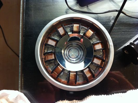 Completed RT Mark II arc reactor Completed RT Mark II arc reactor
