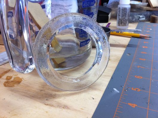 Final clear epoxy resin reactor ring Final clear epoxy resin reactor ring