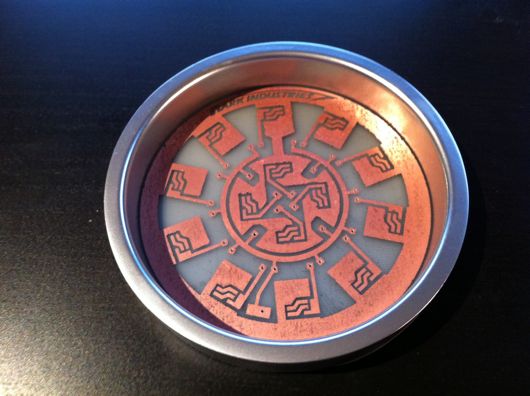 Finished etched printed circuit board Finished etched printed circuit board