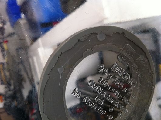 Seal around the bottom Seal around the bottom
