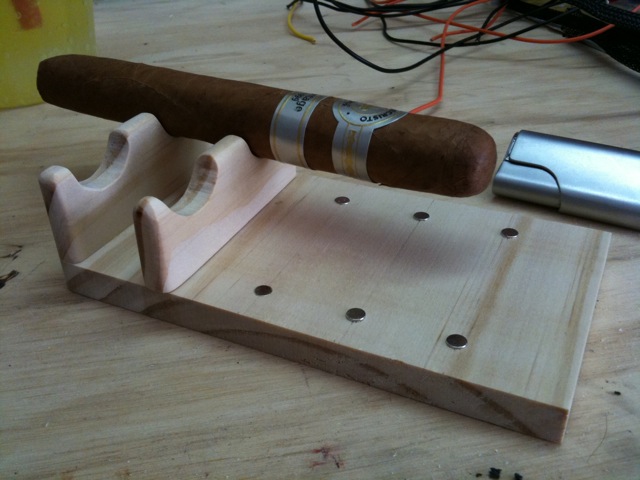Adjust as needed for cigar length Adjust as needed for cigar length